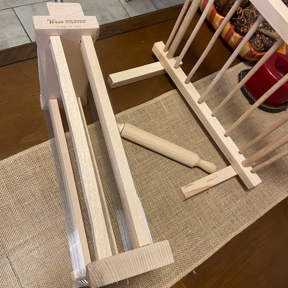 Verve Culture Italian Pasta Chitarra with Rolling Pin - Large - Picture 4 of 11